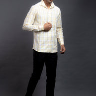 Yellow Checkered Shirts