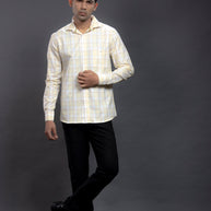 Yellow Checkered Shirts