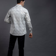 Grey Printed Shirts