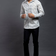 Grey Printed Shirts