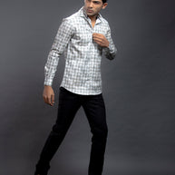Grey Printed Shirts