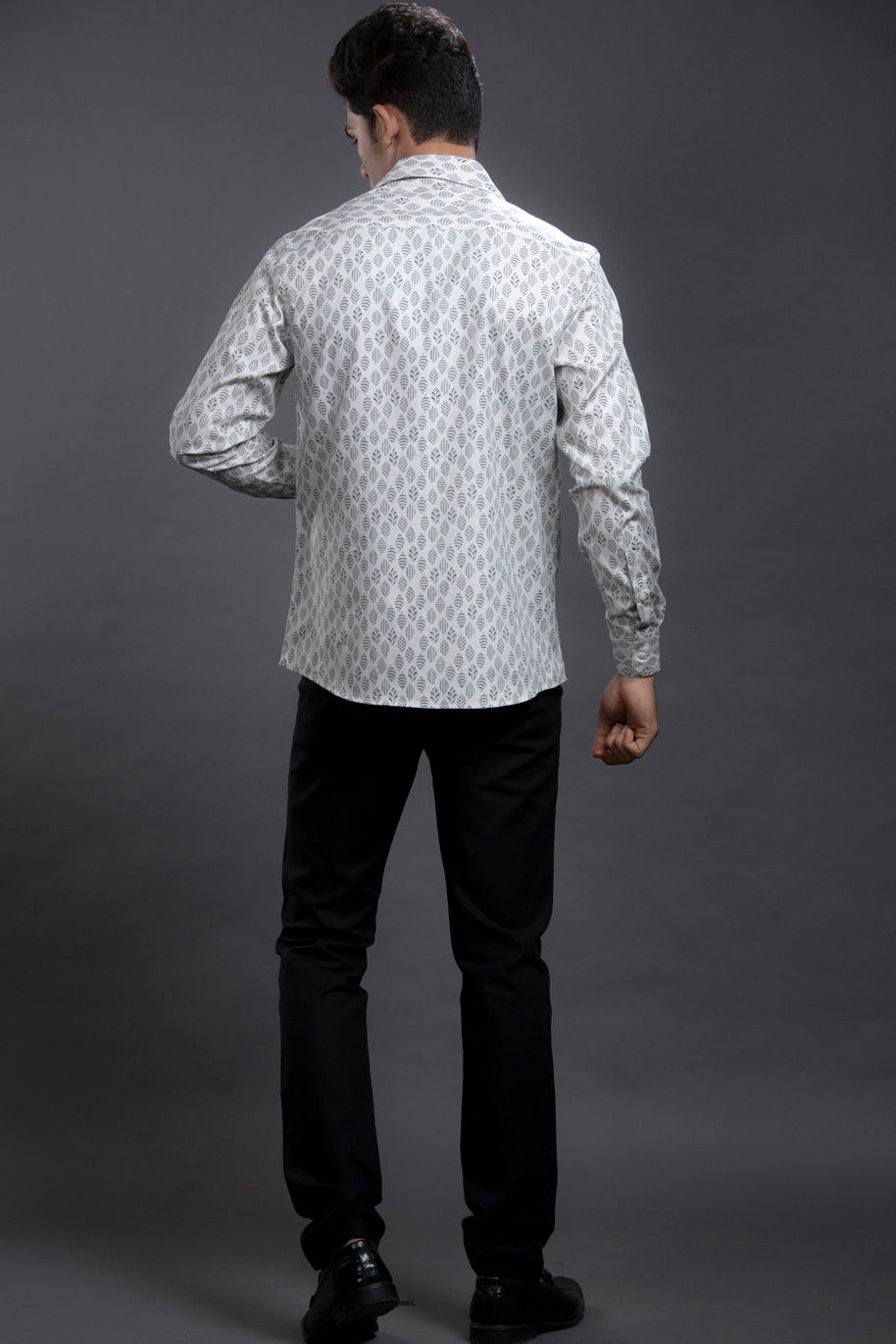 Cream Printed Shirts