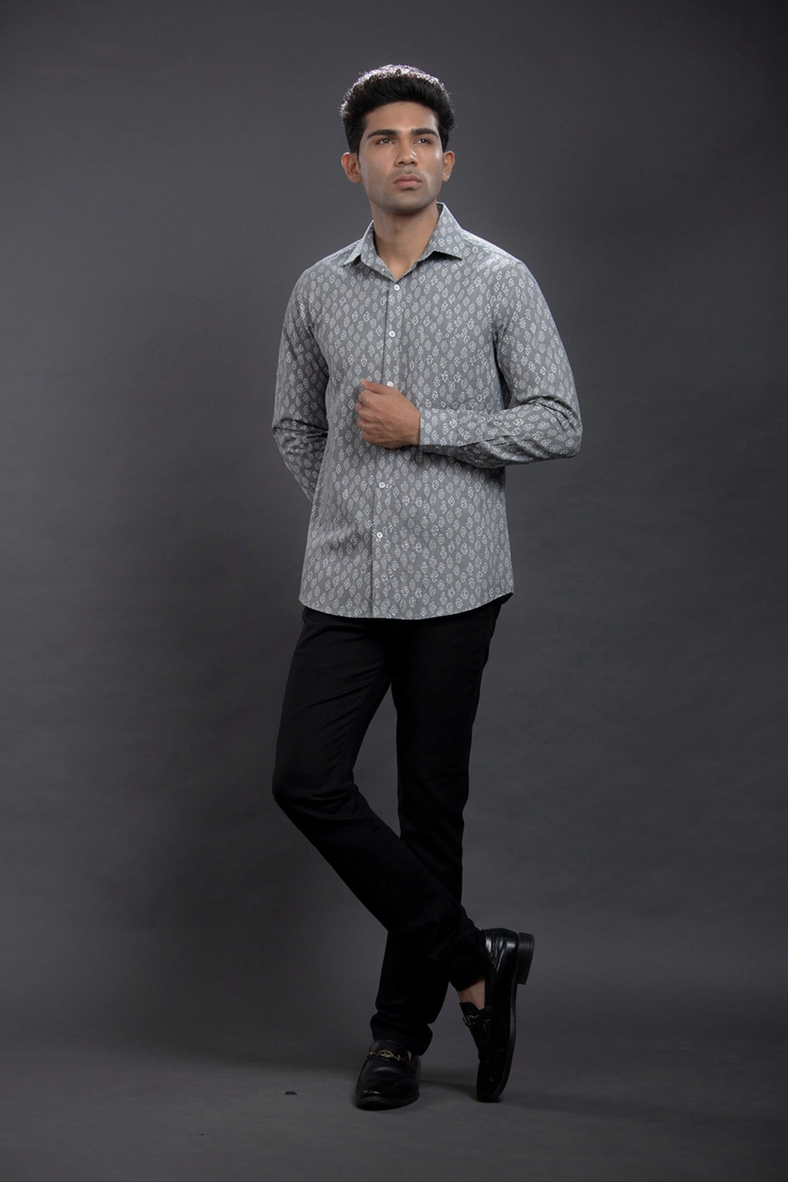 Cream Printed Shirts