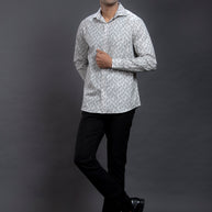 Cream Printed Shirts