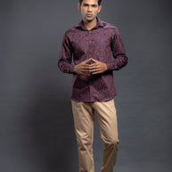 Brick Diamond Shaped Printed Shirts