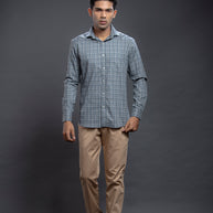 Olive Checkered Shirts