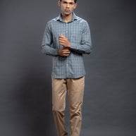 Olive Checkered Shirts