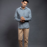 Olive Checkered Shirts