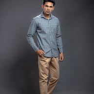 Olive Checkered Shirts