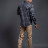 Black Checkered Shirts