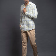 Olive Checkered Shirts