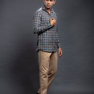 Olive Checkered Shirts