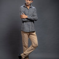 Olive Checkered Shirts