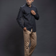 Black Striped Shirts