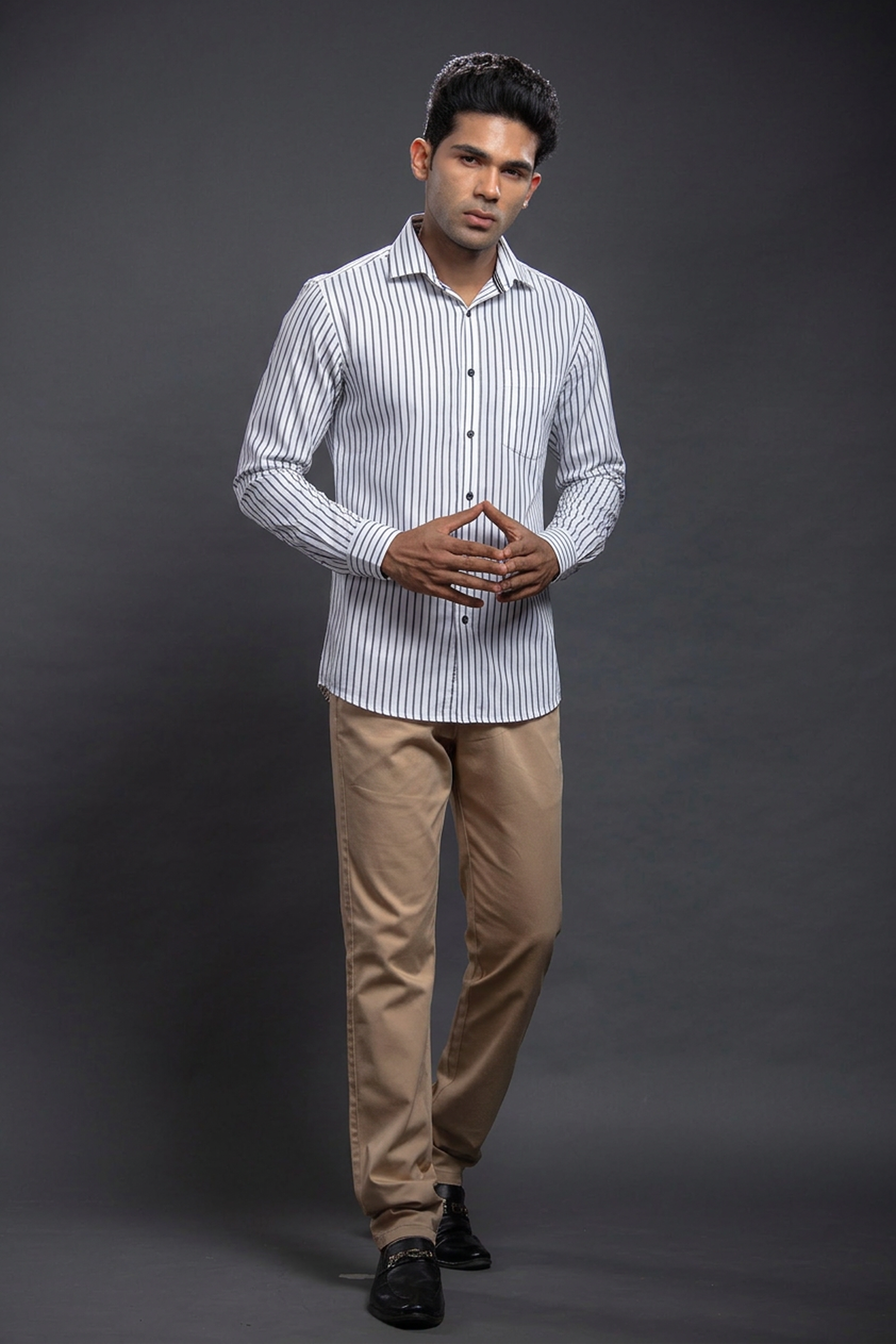 Black Striped Shirts