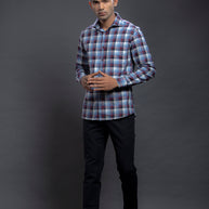 Blue Checkered Shirts