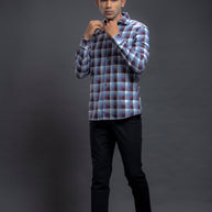 Blue Checkered Shirts