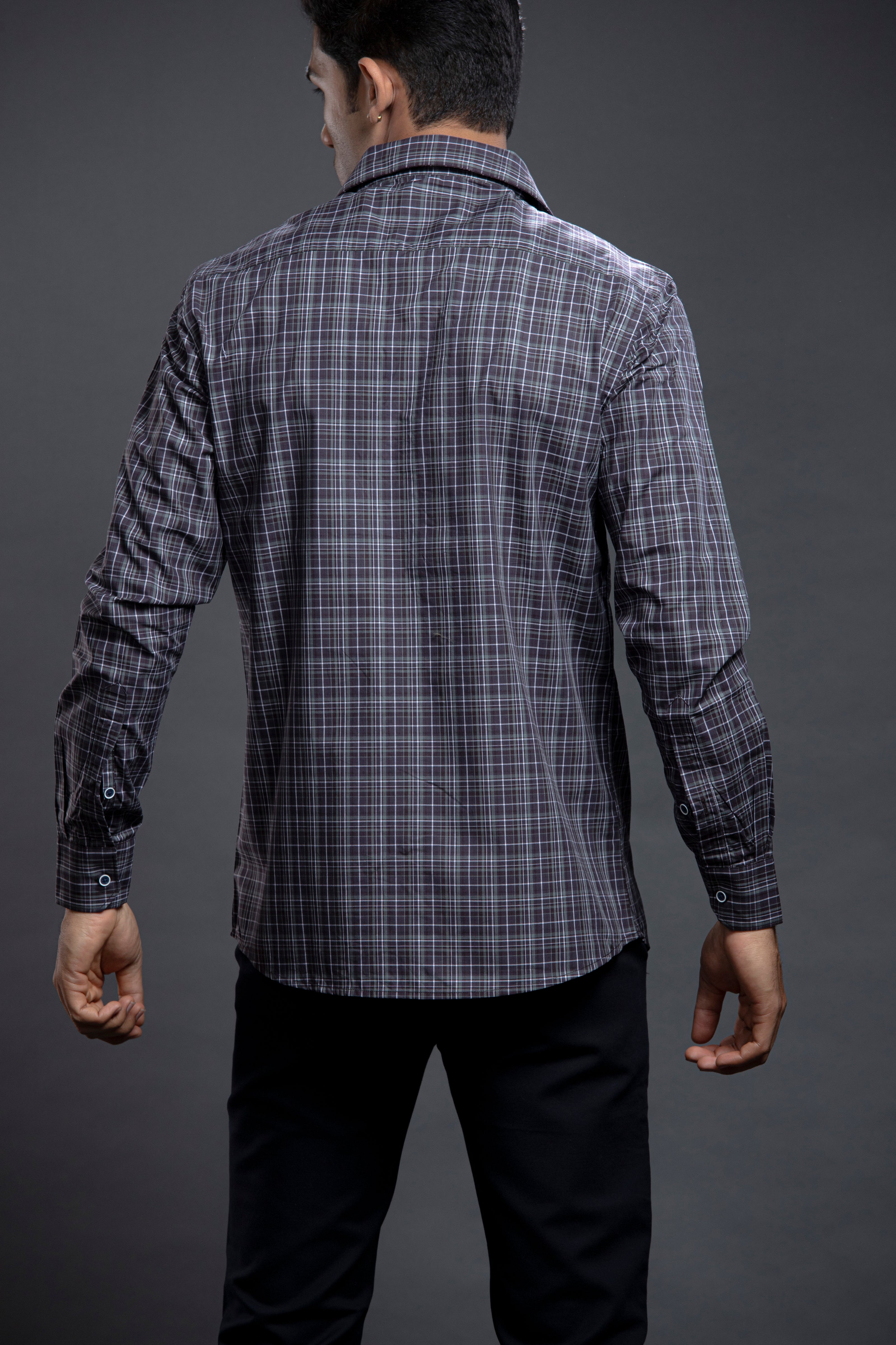 Olive Checkered Shirts