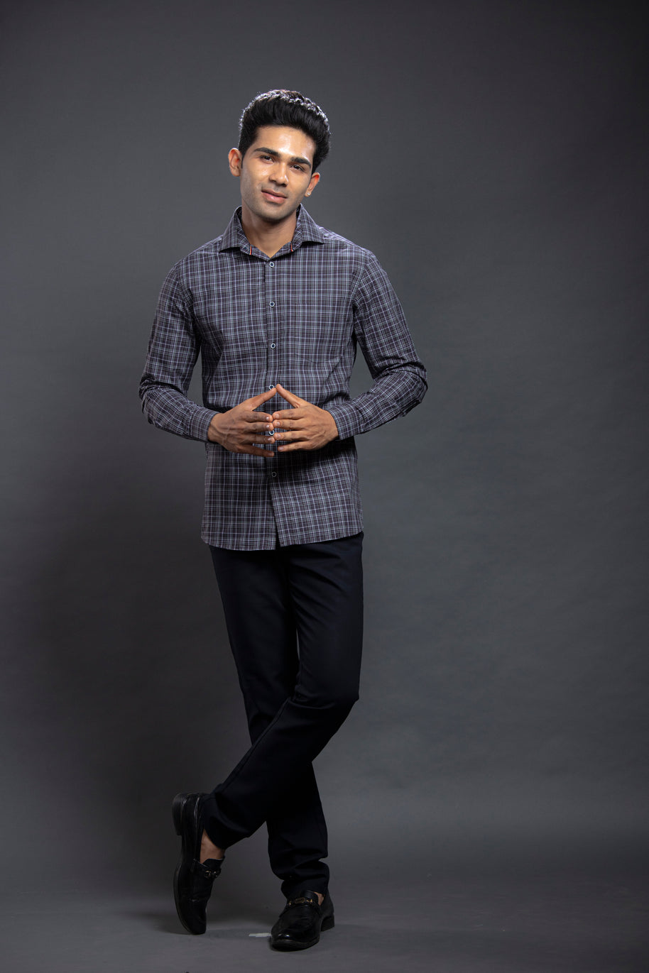 Olive Checkered Shirts