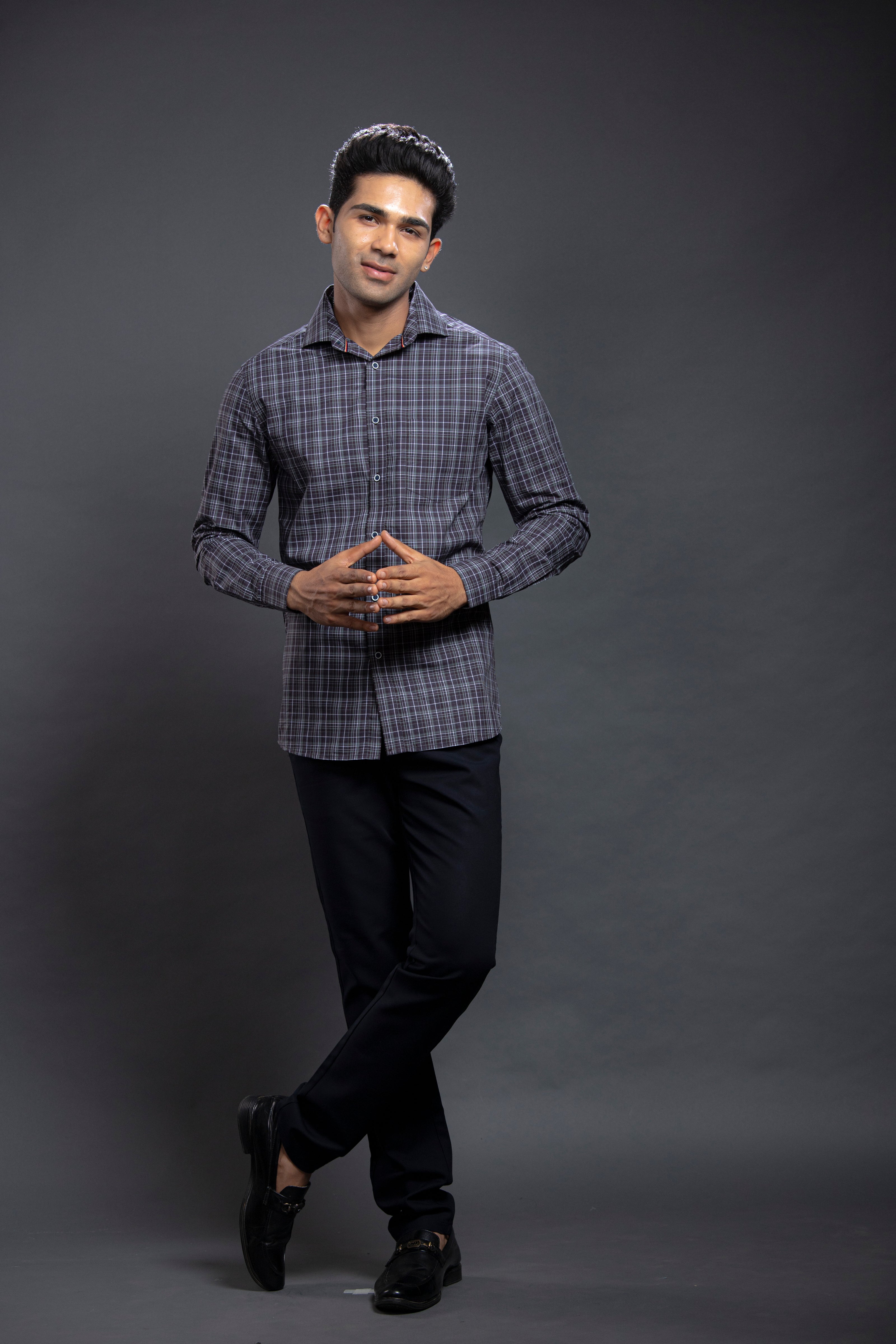 Olive Checkered Shirts