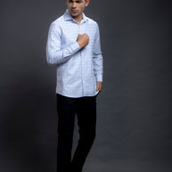 Blue Checkered Shirts