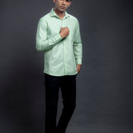 Blue Checkered Shirts