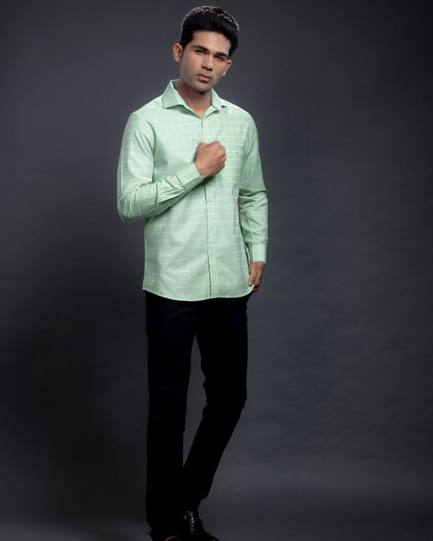Blue Checkered Shirts