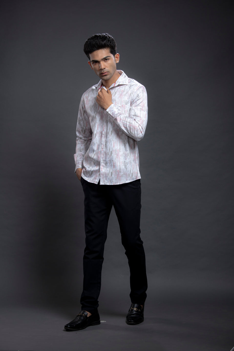 Pink Printed Shirts