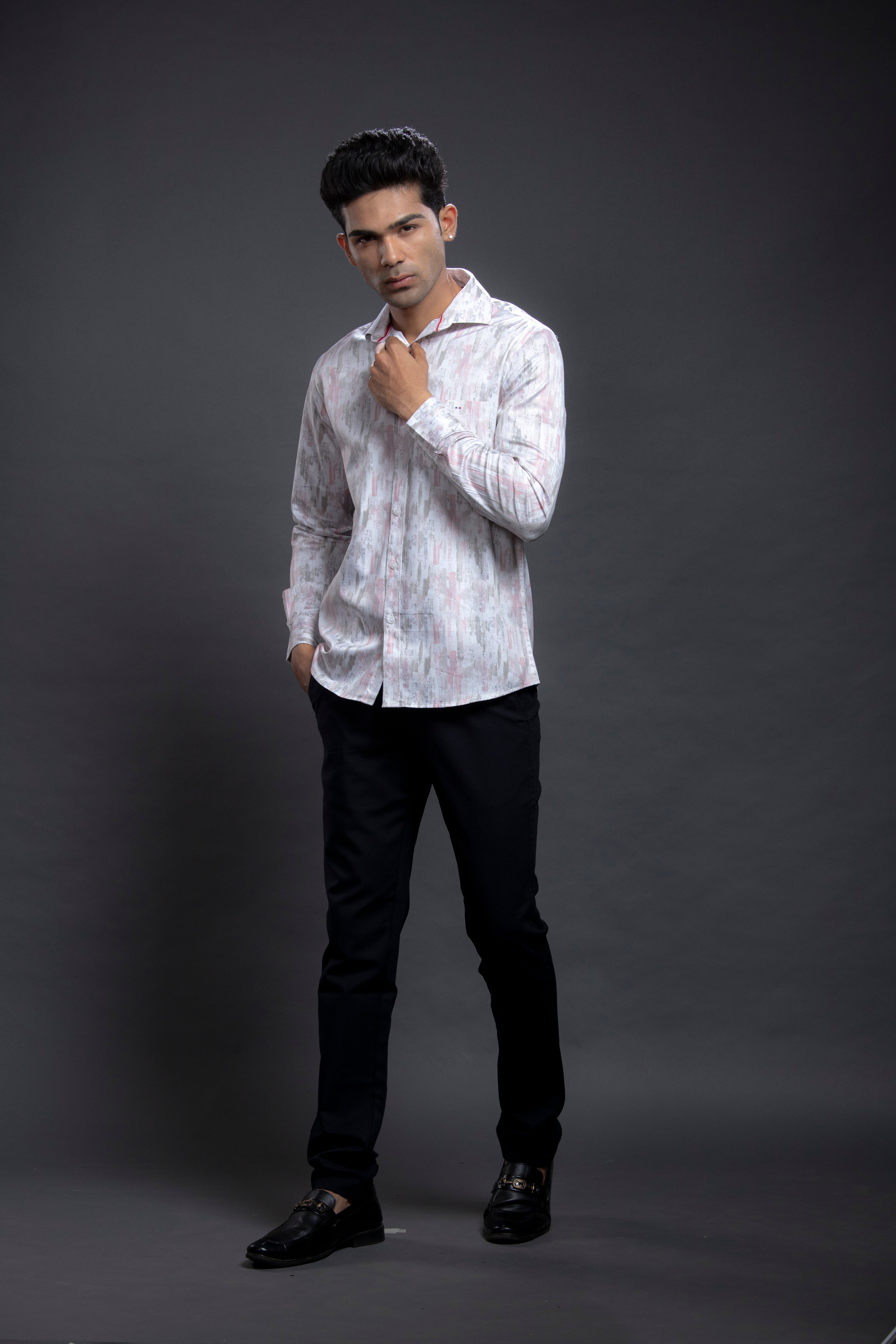 Pink Printed Shirts