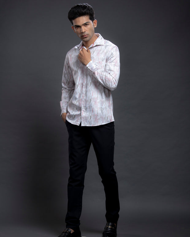 Pink Printed Shirts