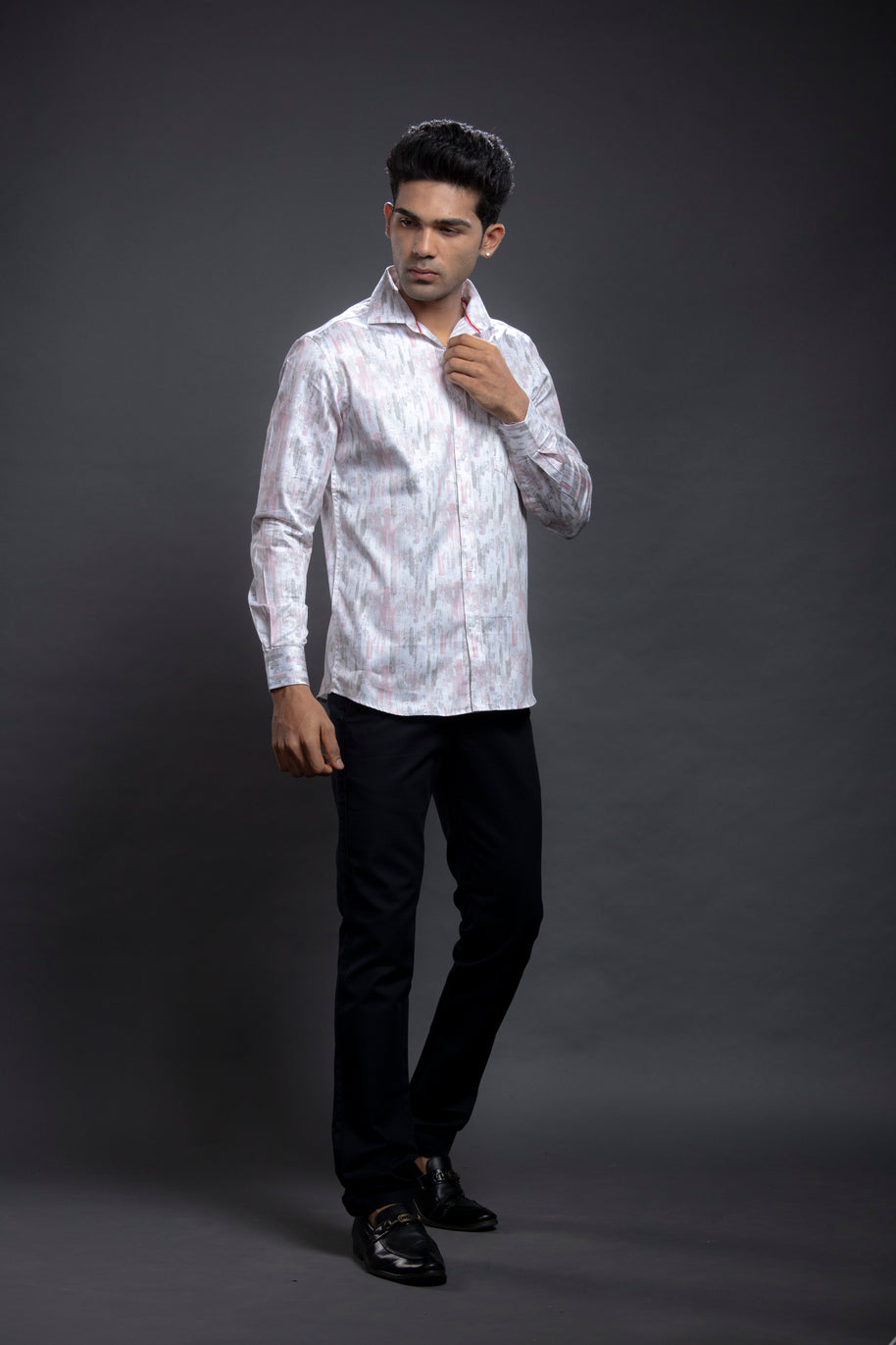 Pink Printed Shirts