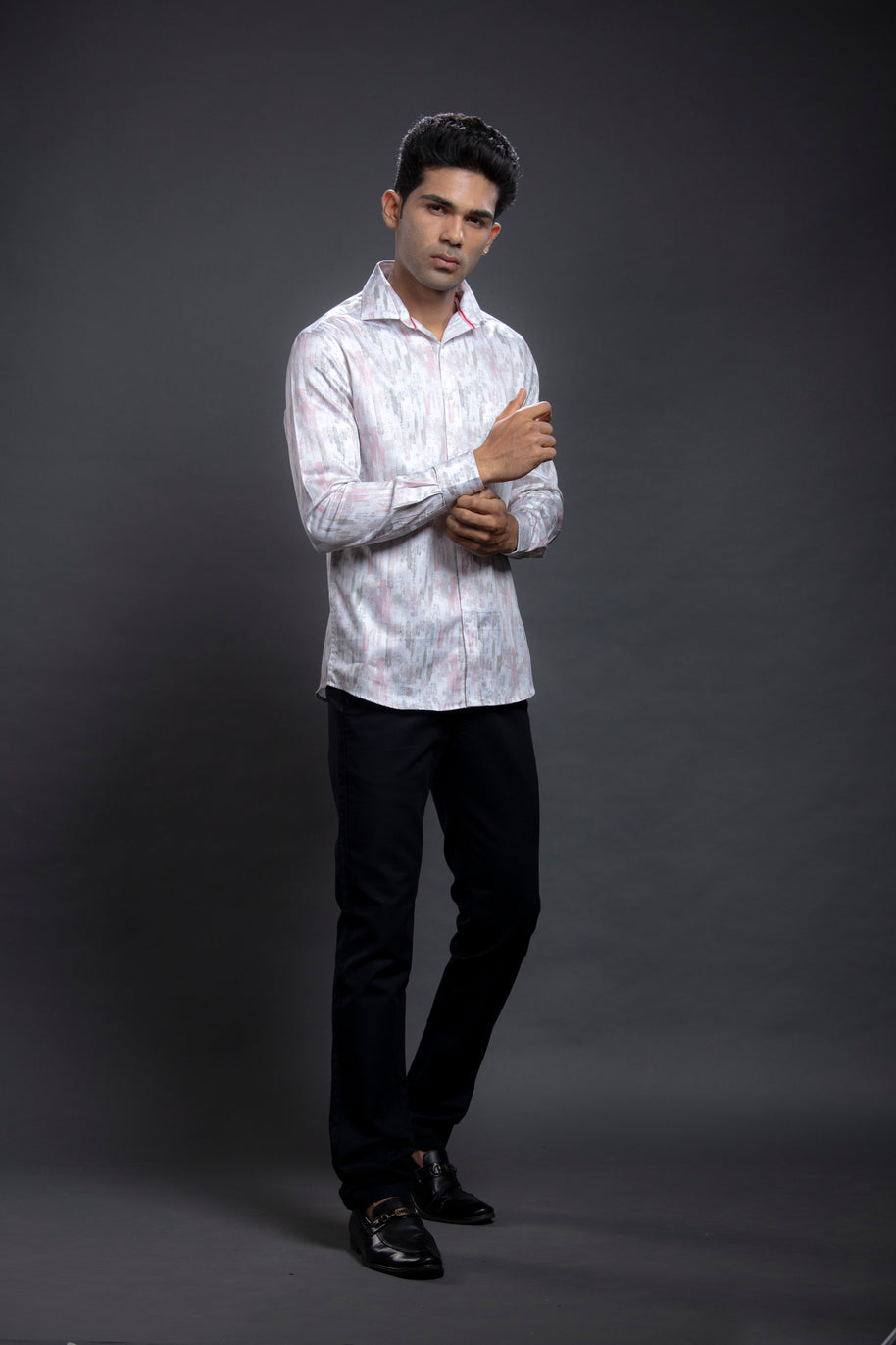 Pink Printed Shirts