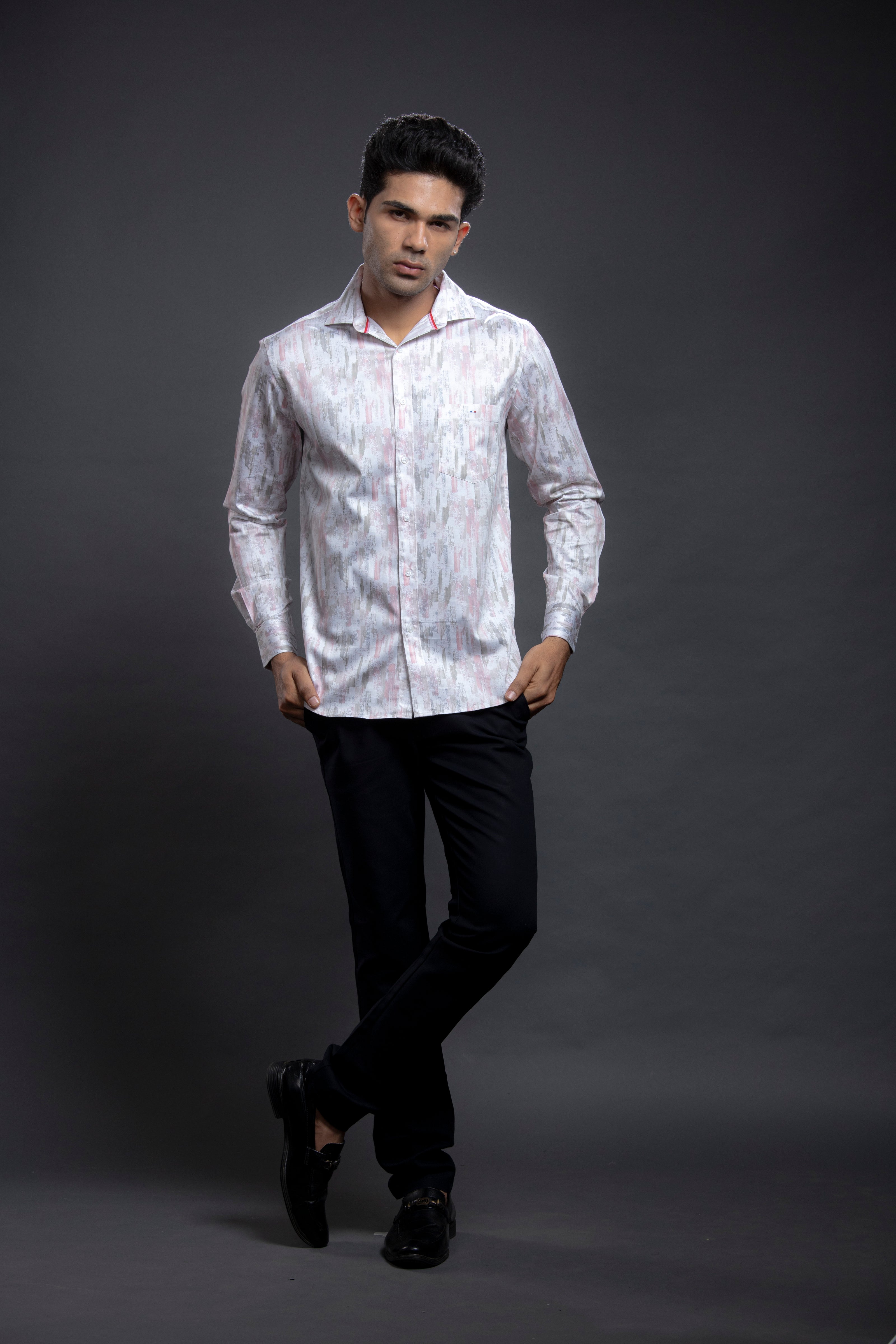 Pink Printed Shirts