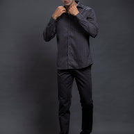 Brown Printed Shirt