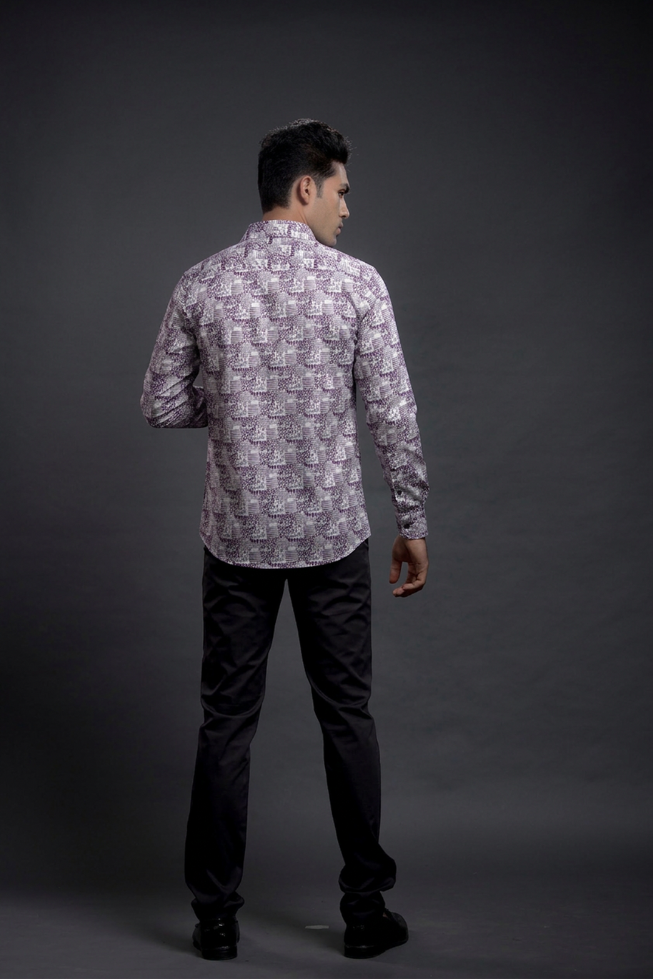 Blue Printed Shirts
