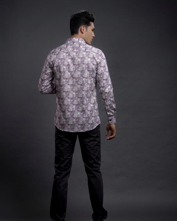 Blue Printed Shirts