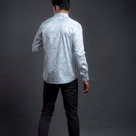 Blue Printed Shirts