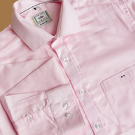 Powder Pink Classic Solid Shirt