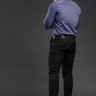 Light Blue Solid Two Tone Oxford Plain Shirt